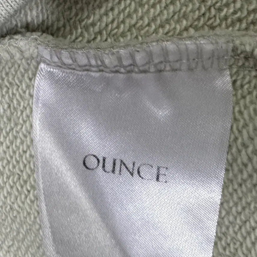 [BUNJANG] OUNCE Mint Green Round Neck Sweatshirt / OUNCE 민트색 라운드 맨투맨