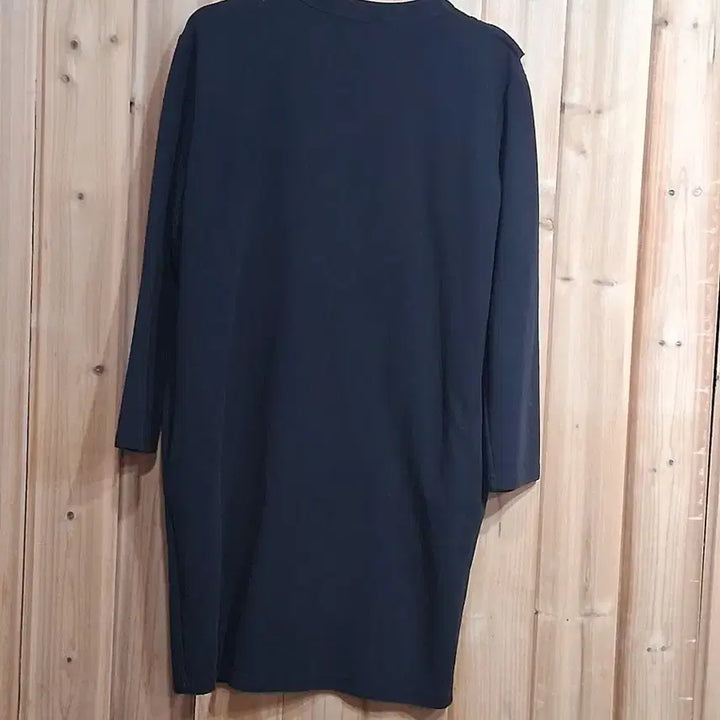 [BUNJANG] Black Frill Long Sleeve Dress / 검정색 프릴 장식 긴팔 원피스(프리사이즈)