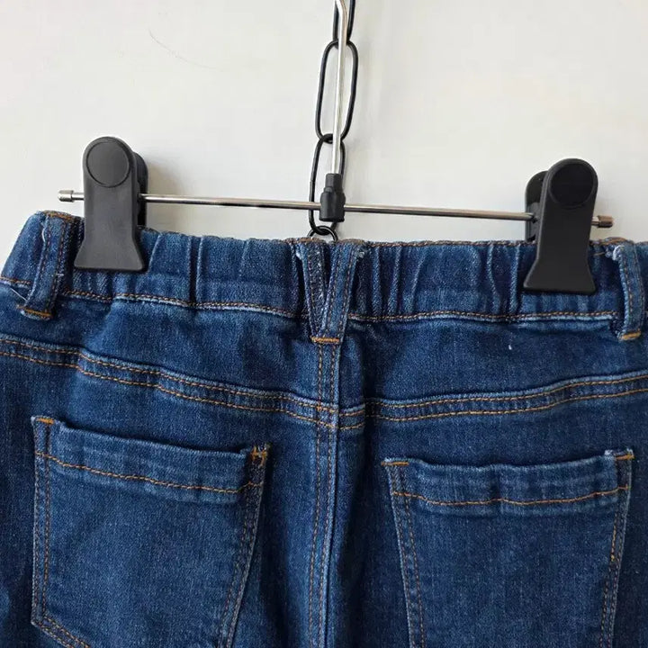 [BUNJANG] H-Line Denim Skirt / 44-55)밴딩 H라인 데님스커트