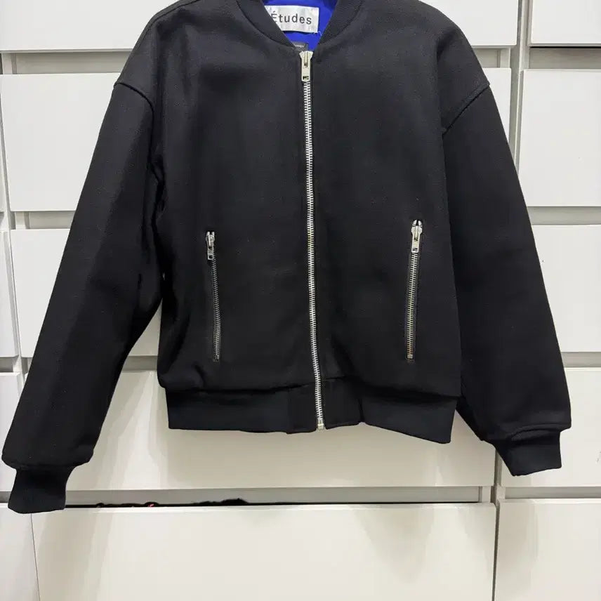 [BUNJANG] Etudes Virgin Wool Horary Zone Bomber Jacket / [50] Etudes 에뜌드 버진울 호라리존 봄버 자켓