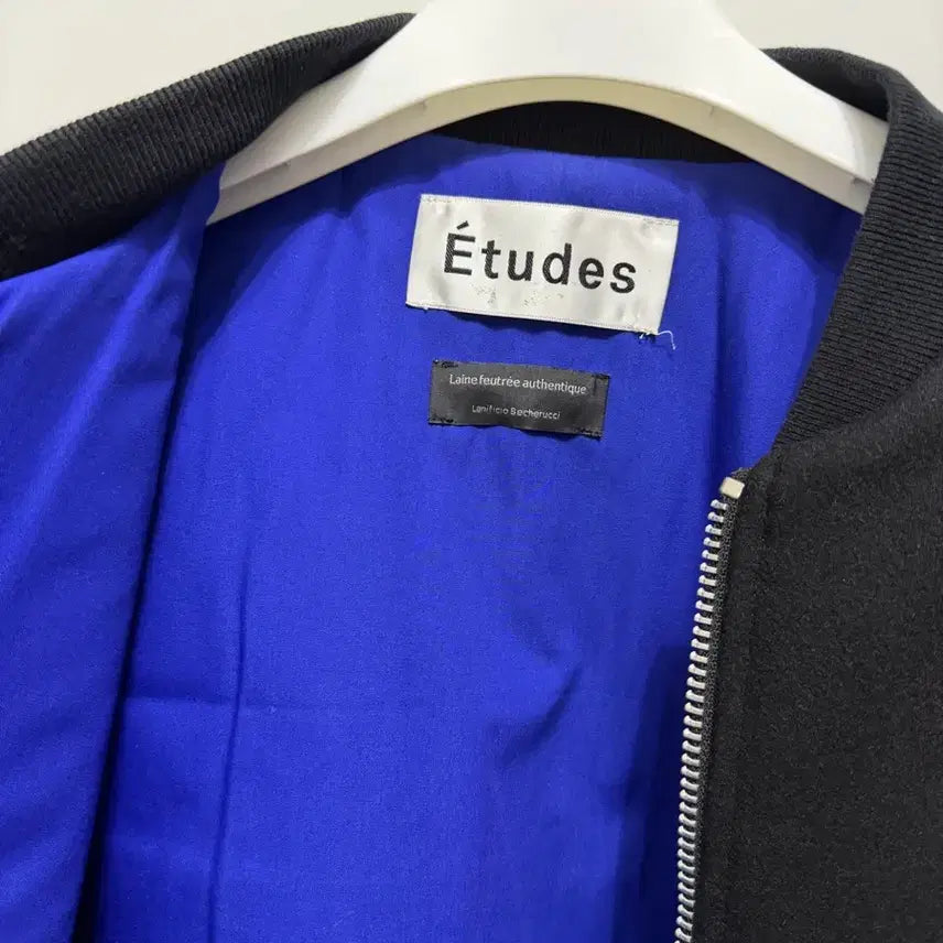 [BUNJANG] Etudes Virgin Wool Horary Zone Bomber Jacket / [50] Etudes 에뜌드 버진울 호라리존 봄버 자켓