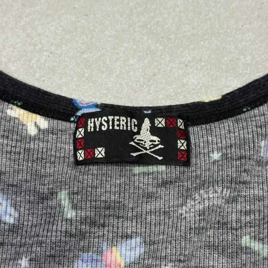 [BUNJANG] Hysteric Glamour Star and Animal Pattern Cardigan Jacket / 히스테릭 글래머 귀여운 별과 동물 패턴 가디건 자켓