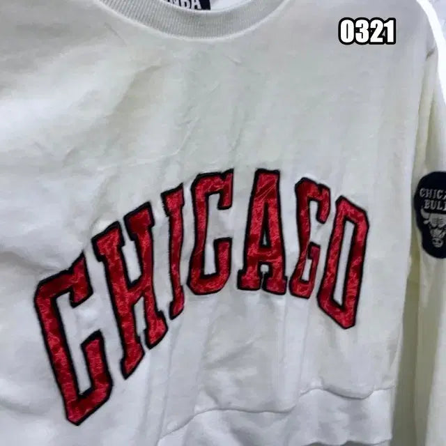 [BUNJANG] XS NBA Cropped Round Sweatshirt / XS NBA 엔비에이 크롭 라운드 맨투맨