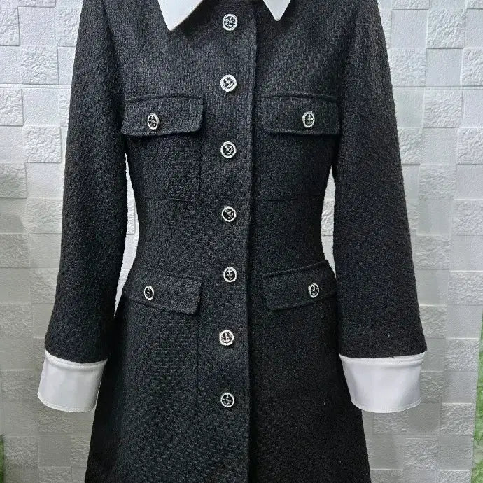 [BUNJANG] LoveSomeOne Tweed Mini Dress Jacket / 러브썸원  트위드 미니 원피스 자켓 결혼식 하객룩
