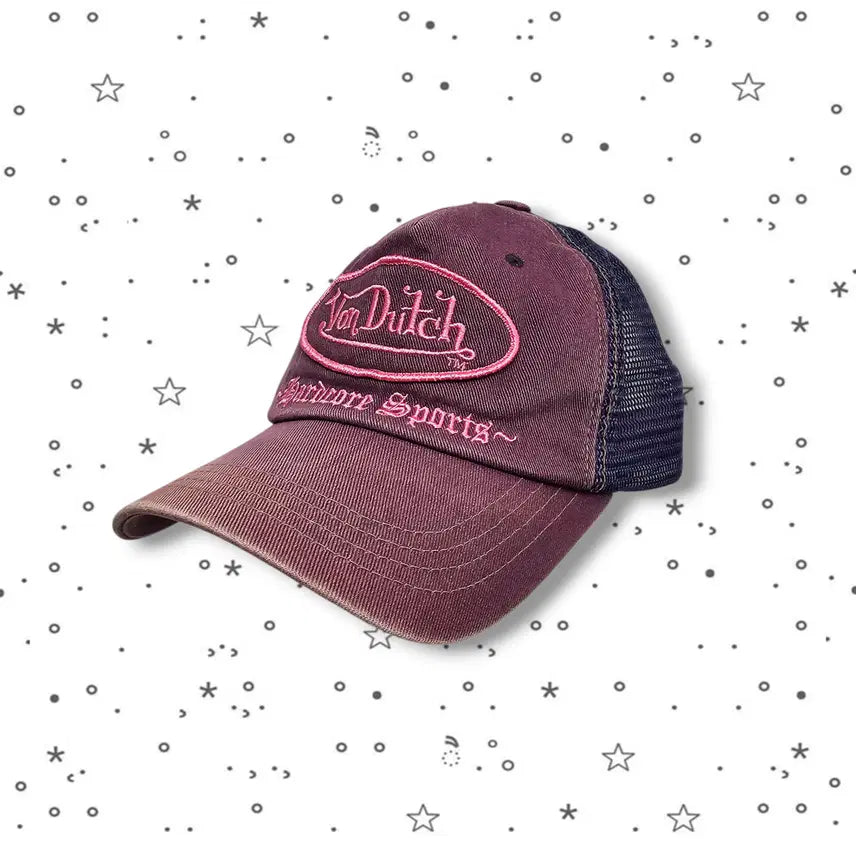 [BUNJANG] VonDutch Purple Mesh Cap / VonDutch 본더치 퍼플 메쉬 캡