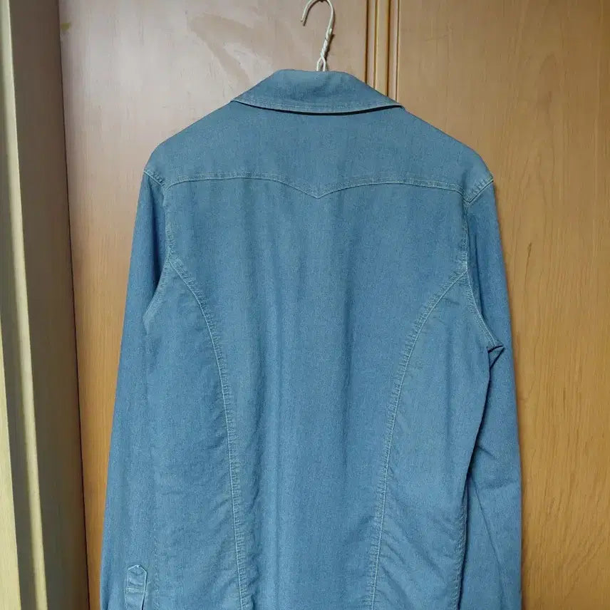 [BUNJANG] SA&amp;M Denim Western Shirt / SA&amp;M 데님 웨스턴 셔츠