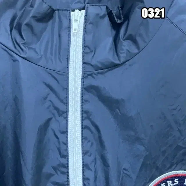 [BUNJANG] XL Vintage Baseball Track Anorak Windbreaker Jacket / XL 빈티지 베이스볼 트랙 아노락 바람막이 자켓
