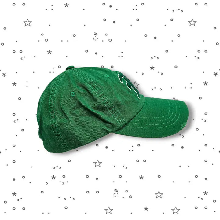 [BUNJANG] VonDutch Embroidered Green Cap / VonDutch 본더치 자수 그린 캡