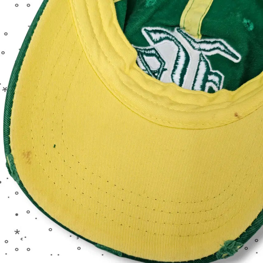 [BUNJANG] VonDutch Embroidered Green Cap / VonDutch 본더치 자수 그린 캡
