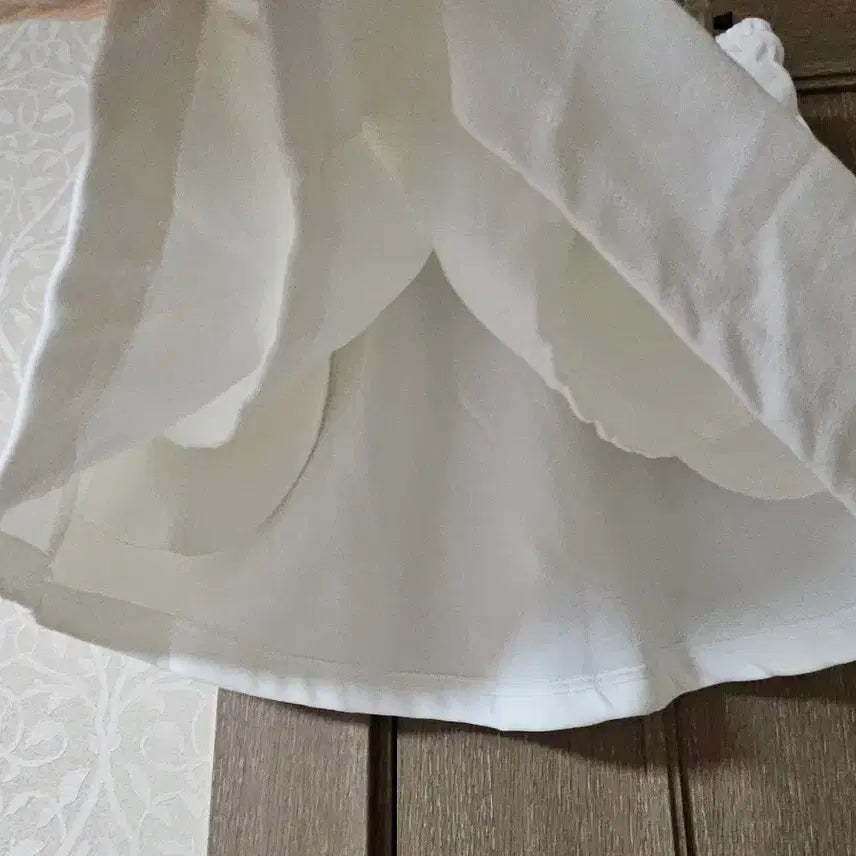 [BUNJANG] White Skirt Pants / 화이트 치마바지