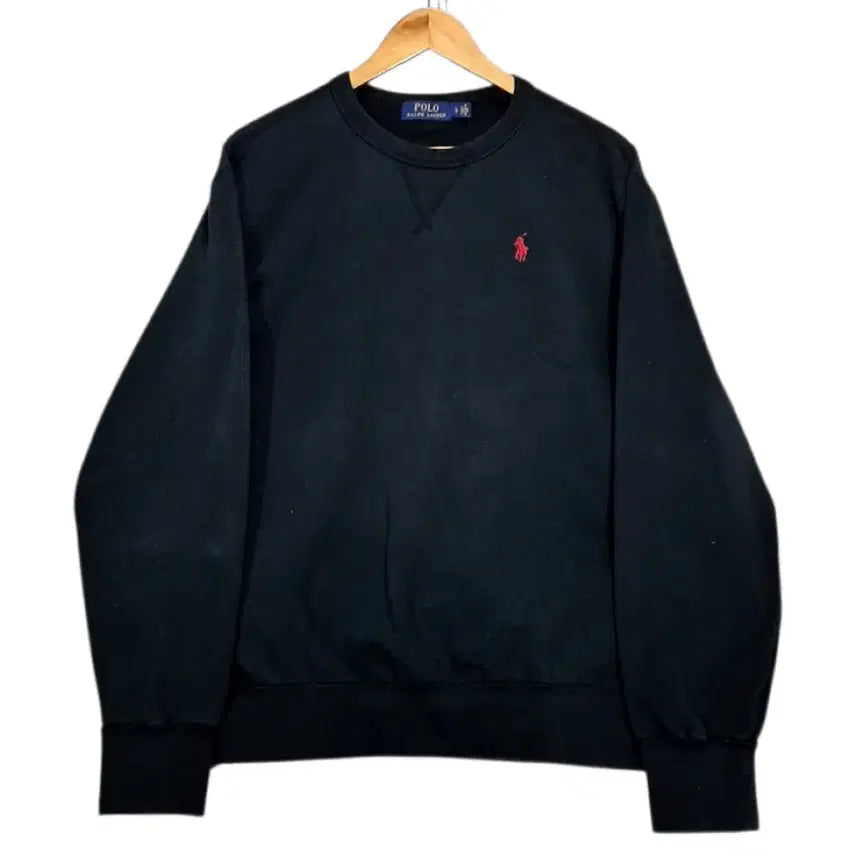 [BUNJANG] Polo Ralph Lauren Embroidered Logo Sweatshirt / 폴로 랄프로렌 자수로고 맨투맨