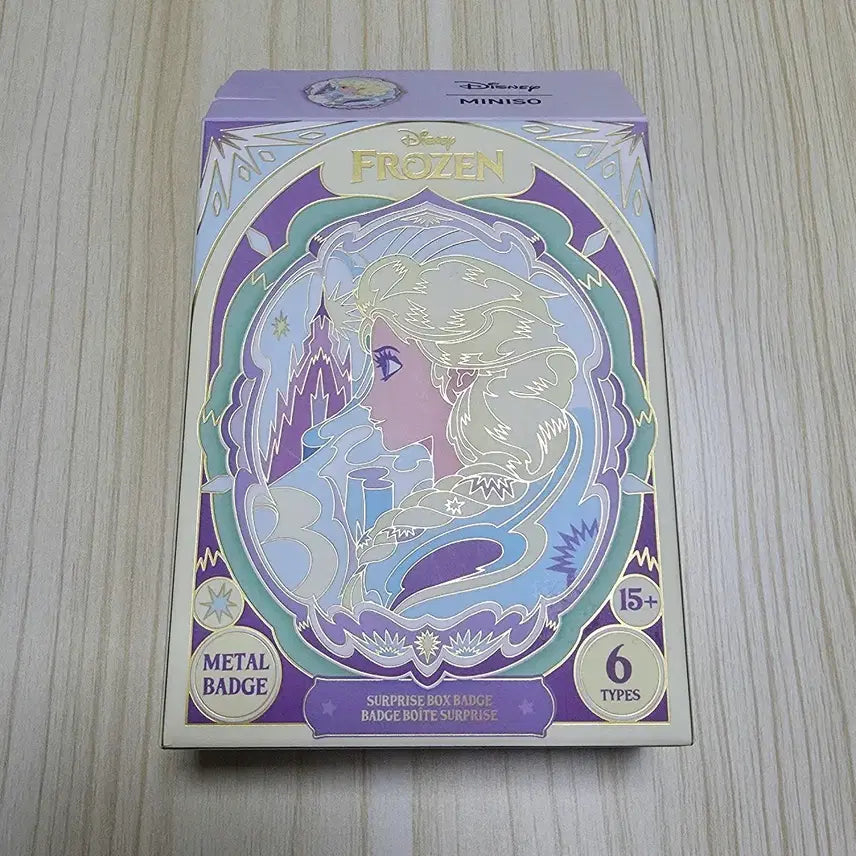 [BUNJANG] Disney Frozen Anna Metal Badge / 디즈니 겨울왕국 컬렉션 윈도우 장식 메탈 배지 안나