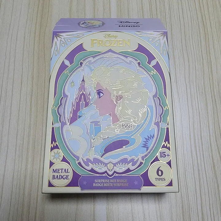 [BUNJANG] Disney Frozen Anna Metal Badge / 디즈니 겨울왕국 컬렉션 윈도우 장식 메탈 배지 안나
