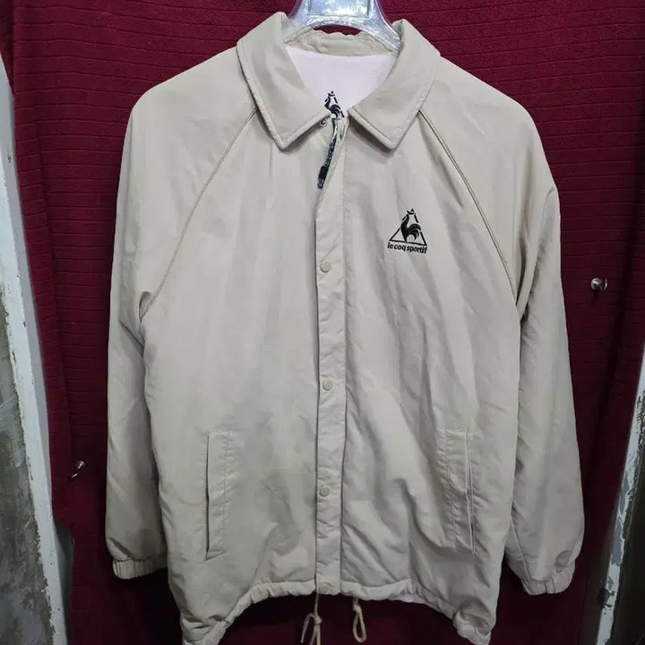 [BUNJANG] Le Coq Sportif Reversible Coach Jacket Beige / [105]르꼬끄 스포르티브 코치 양면자켓 베이지.   /11