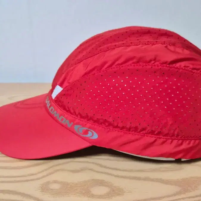 [BUNJANG] Salomon Running Cap - Red - Sportswear / 살로몬 런닝캡 프리 57-59cm 가능