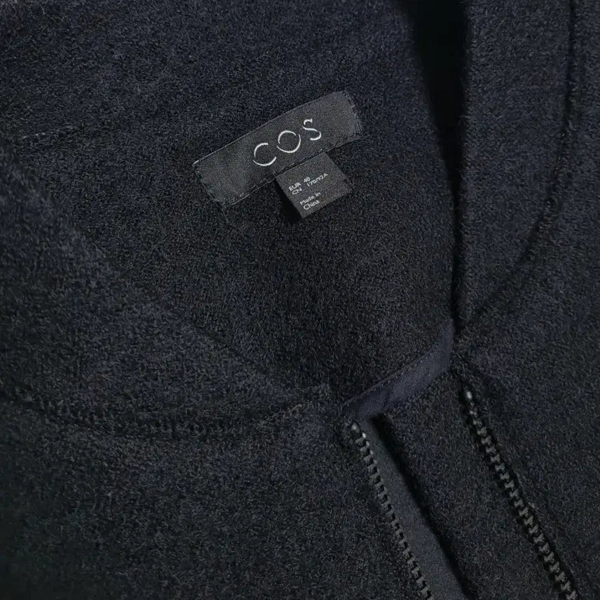 [BUNJANG] COS Wool Bomber Half Zip Jacket / COS 코스 봄버 하프 집업 울 자켓 EUR40 (L)