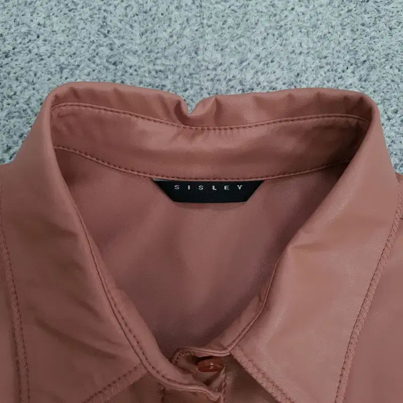 [SOLD OUT] [42] 시슬리 가죽 셔츠