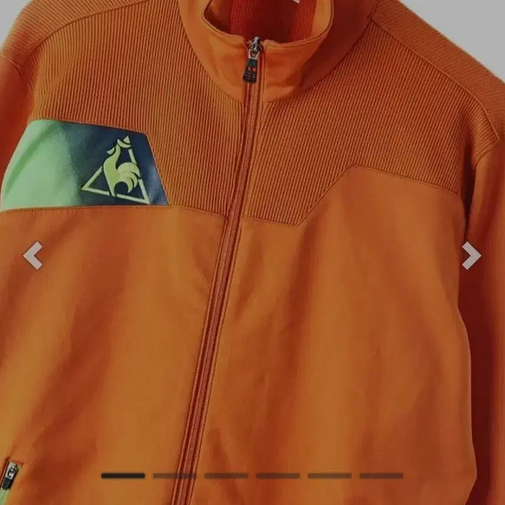 [BUNJANG] Le Coq Sportif Orange Jacket / 르꼬끄(남110큰105)스포르티브 오렌지색 자켓