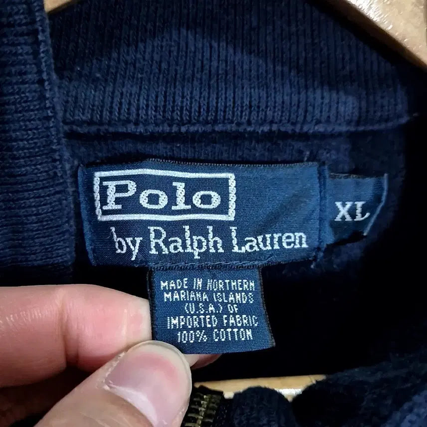 [BUNJANG] Polo Ralph Lauren Half-Zip Knit Sweater / 폴로 랄프로렌 반집업 니트