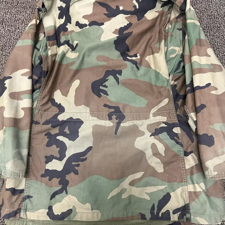 [BUNJANG] Military Woodland Camo Field Jacket / USA 미제 밀리터리 우드랜드 카모 야상 자켓 점퍼