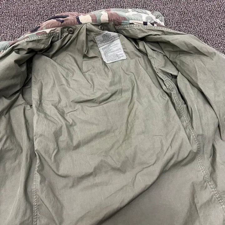 [BUNJANG] Military Woodland Camo Field Jacket / USA 미제 밀리터리 우드랜드 카모 야상 자켓 점퍼