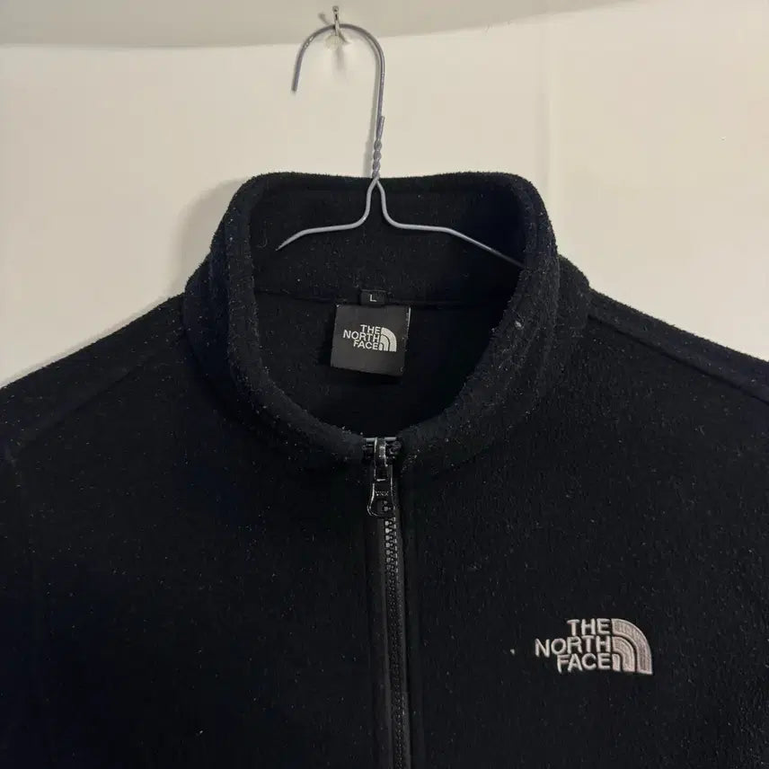 [BUNJANG] The North Face Embroidered Logo Fleece Jacket / 노스페이스 자수로고 플리스 집업 자켓