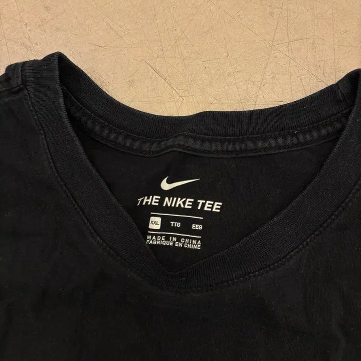 [BUNJANG] Nike Double Swoosh Black T-Shirt / 나이키 더블스우시 블랙 티셔츠