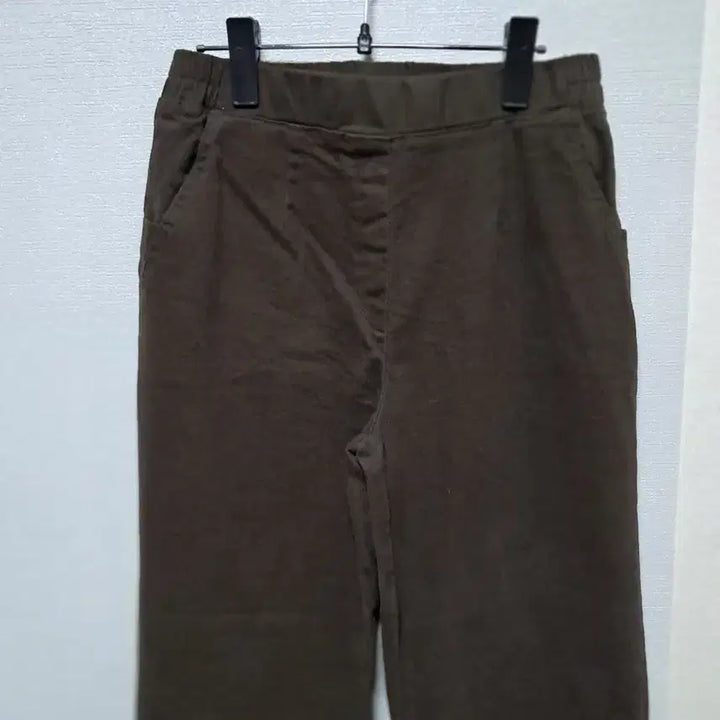 [BUNJANG] Giverny Olive Green Banding Pants L / (봄신상품)지베르니 올리브색 밴딩바지 통바지 L