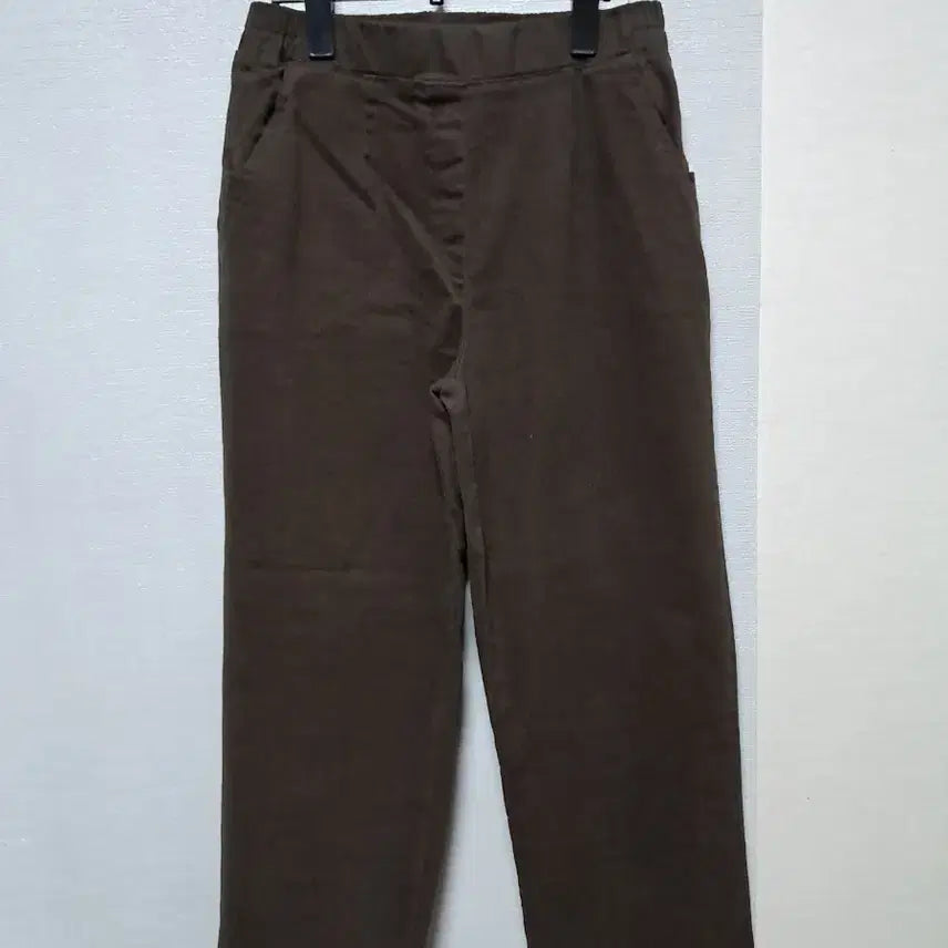 [BUNJANG] Giverny Olive Green Banding Pants L / (봄신상품)지베르니 올리브색 밴딩바지 통바지 L