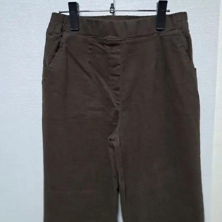 [BUNJANG] Giverny Olive Green Banding Pants L / (봄신상품)지베르니 올리브색 밴딩바지 통바지 L