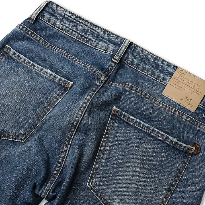 [BUNJANG] Entre Amis Gaga Collection Vintage Napoli Denim Pants / 엔트레 아미스 [Entre Amis] 가가 컬렉션 빈티지 나폴리 데님