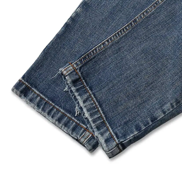 [BUNJANG] Entre Amis Gaga Collection Vintage Napoli Denim Pants / 엔트레 아미스 [Entre Amis] 가가 컬렉션 빈티지 나폴리 데님
