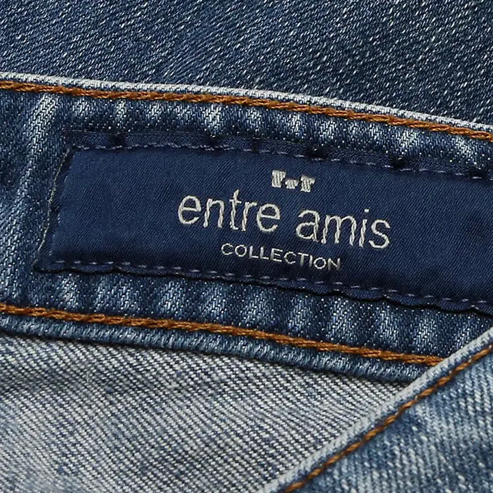 [BUNJANG] Entre Amis Gaga Collection Vintage Napoli Denim Pants / 엔트레 아미스 [Entre Amis] 가가 컬렉션 빈티지 나폴리 데님