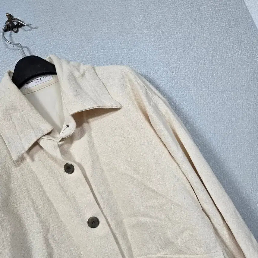 [BUNJANG] Linen Blouson Jacket / 린넨 블루종쟈켓 66~77