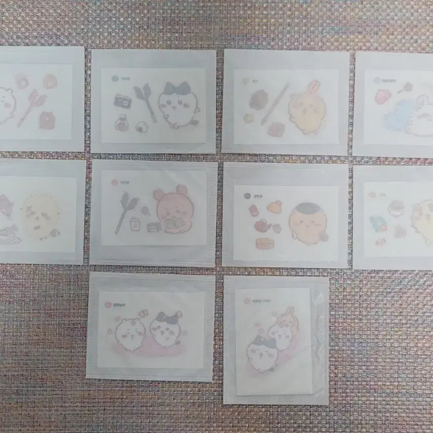 [SOLD OUT] 올리브영 먼작귀 빅띠부씰 전종판매