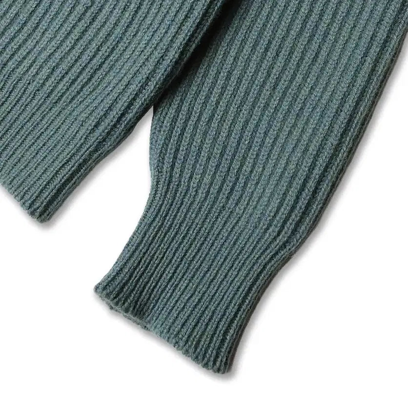 [BUNJANG] William Lockie Sky Blue Shawl Collar Cardigan / 윌리엄 로키 [William Lockie] 스카이블루 숄카라 니트 가디건