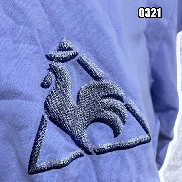 [BUNJANG] Le Coq Sportif Crop Round Sweatshirt / M 르꼬끄 크롭 라운드 맨투맨
