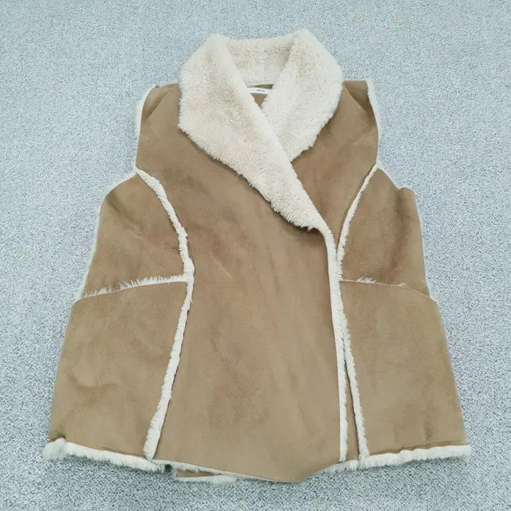 [BUNJANG] Vintage Mustang Vest / [FREE] 빈티지 무스탕 조끼