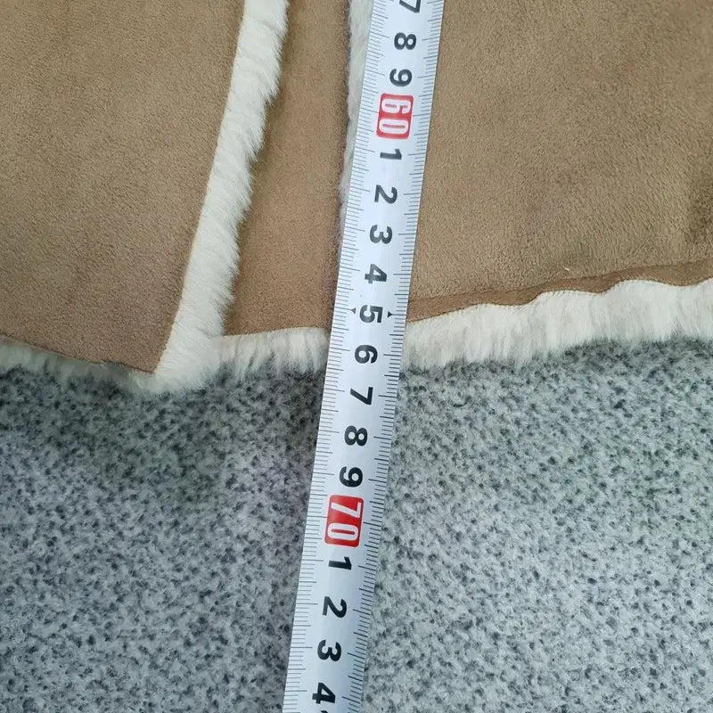 [BUNJANG] Vintage Mustang Vest / [FREE] 빈티지 무스탕 조끼