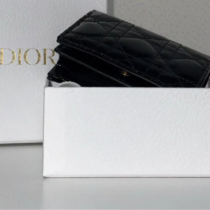 [BUNJANG] Lady Dior Cannage Mini Wallet / 레이디 디올 까나쥬 미니 지갑