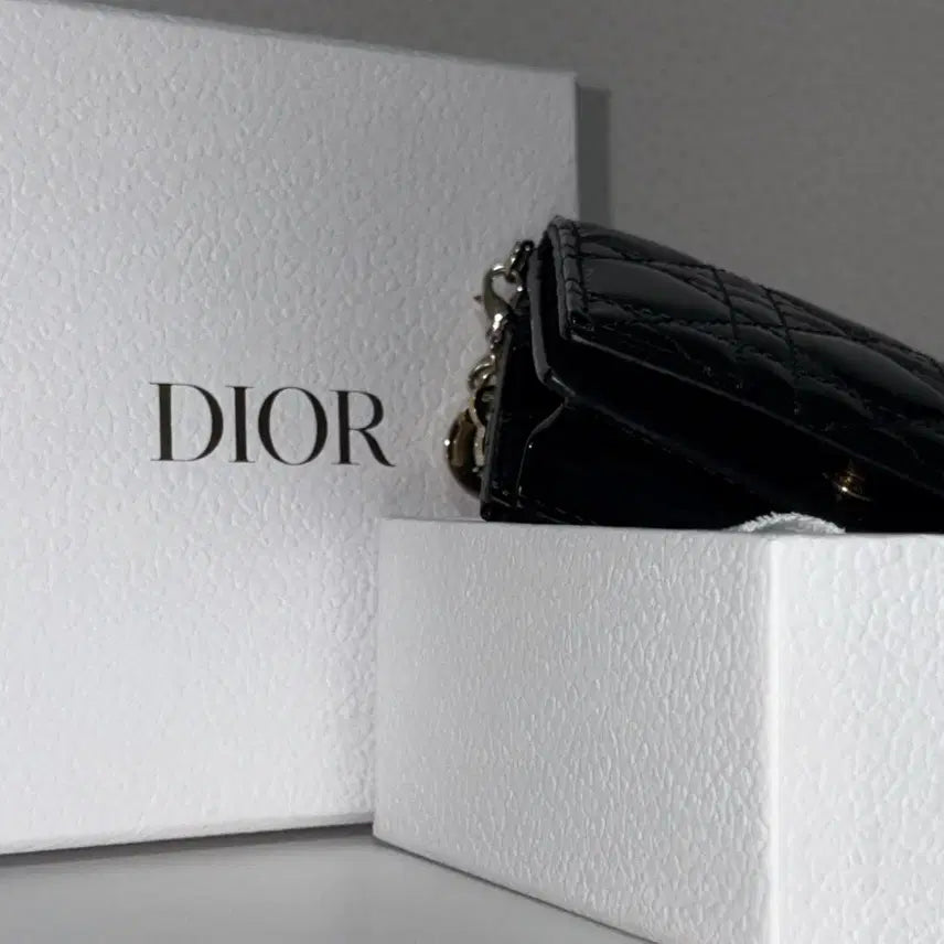 [BUNJANG] Lady Dior Cannage Mini Wallet / 레이디 디올 까나쥬 미니 지갑