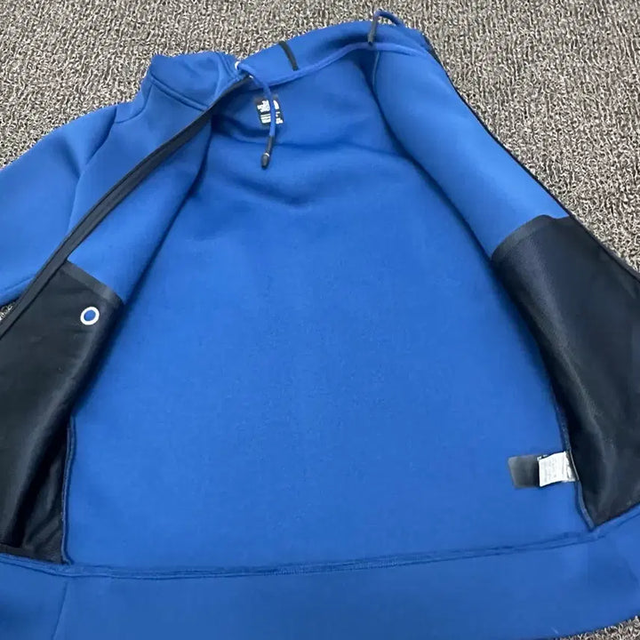 [BUNJANG] The North Face Hooded Zip-Up Jacket (Blue, L) / 노스페이스 후드집업 블루 100(L)