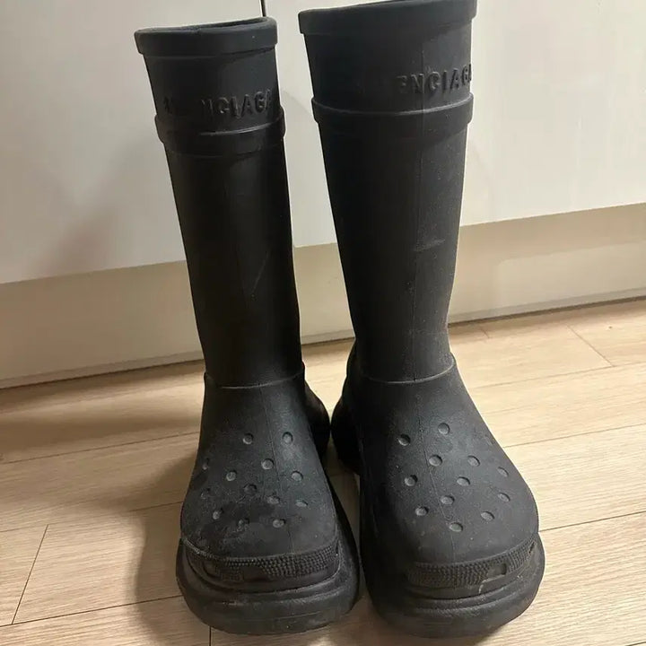 [BUNJANG] Balenciaga Crocs Boots Black / 발렌시아가 x 크록스 장화 블랙