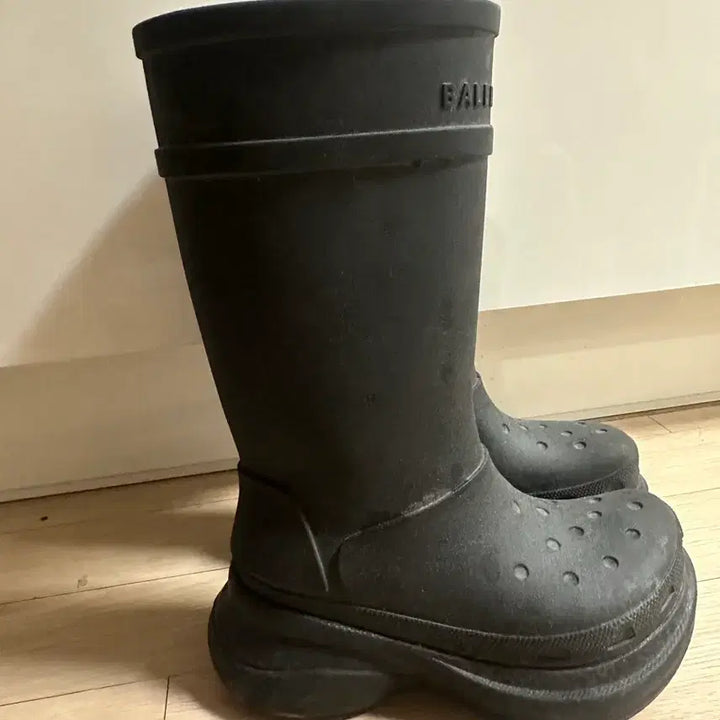 [BUNJANG] Balenciaga Crocs Boots Black / 발렌시아가 x 크록스 장화 블랙