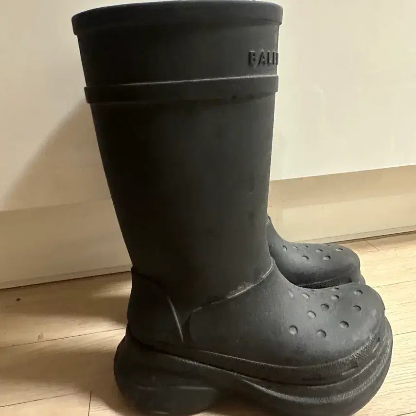 [BUNJANG] Balenciaga Crocs Boots Black / 발렌시아가 x 크록스 장화 블랙