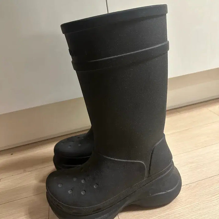 [BUNJANG] Balenciaga Crocs Boots Black / 발렌시아가 x 크록스 장화 블랙