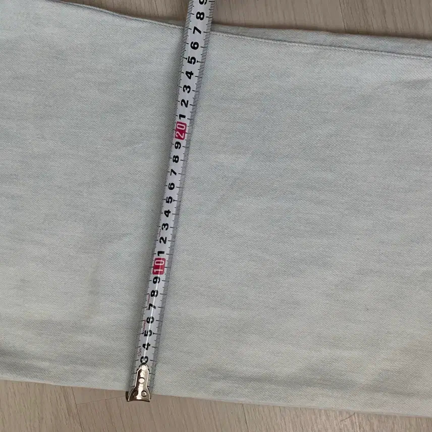 [BUNJANG] Massimo Dutti Wide Denim Pants / 마시모두띠 연청 와이드 데님 팬츠