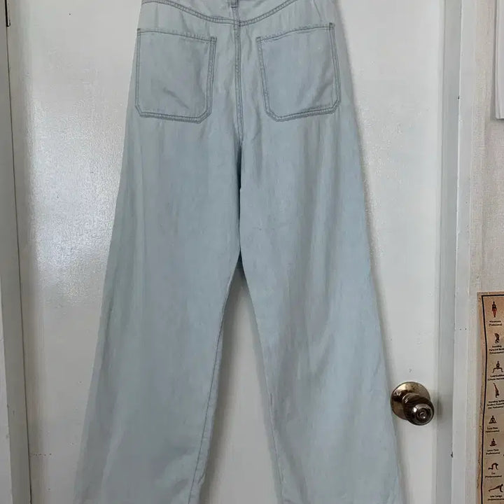 [BUNJANG] Massimo Dutti Wide Denim Pants / 마시모두띠 연청 와이드 데님 팬츠