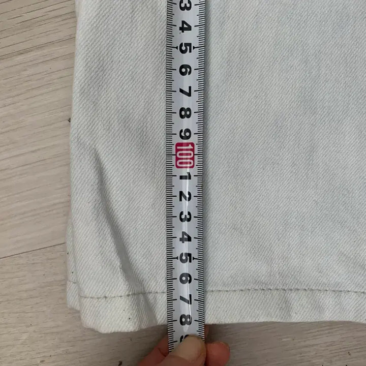 [BUNJANG] Massimo Dutti Wide Denim Pants / 마시모두띠 연청 와이드 데님 팬츠
