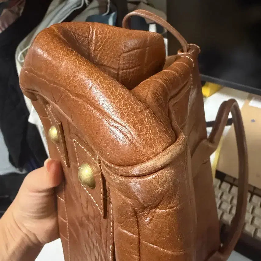 [BUNJANG] Mulberry Bayswater Crocodile Tote Bag / 멀버리 베이스워터 크로커다일